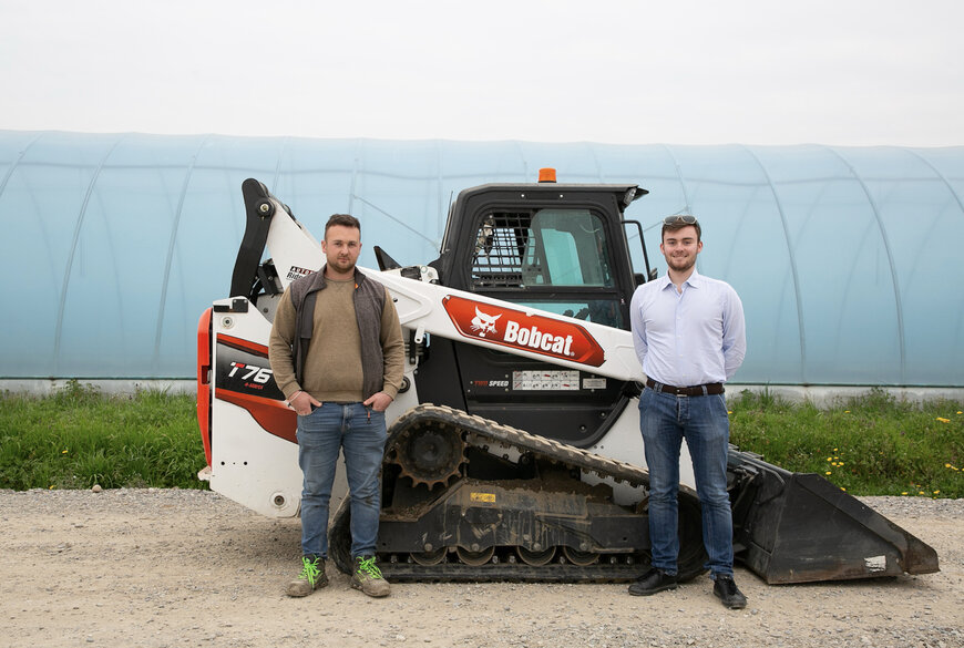 Bobcat T76 Compact Track Loader Boosts Efficiency for Italy's Premier Vegetable Producer