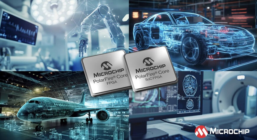 Microchip redéfinit l'accessibilité des FPGA avec la série PolarFire Core optimisée à 30 %