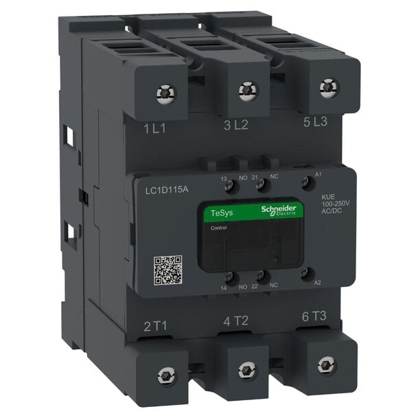 Schneider Electric: Uudet TeSys Deca Advanced -kontaktorit vähentävät energiankulutusta