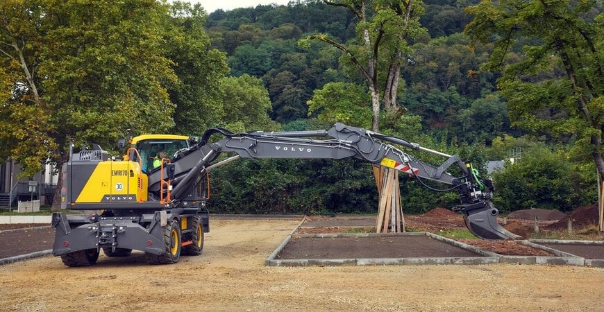 Volvo CE lancerer ny generation af kortsvingende EWR150- og EWR170-hjulgravere
