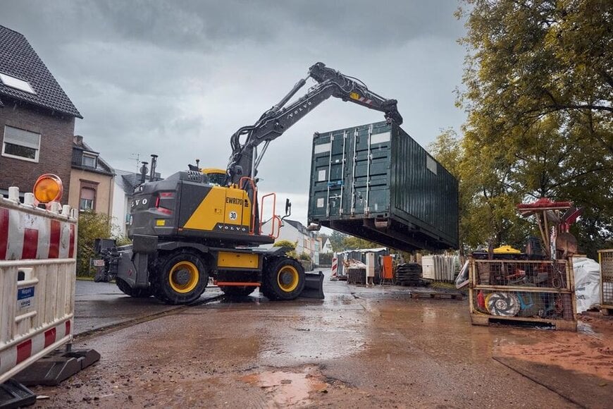 Volvo CE lancerer ny generation af kortsvingende EWR150- og EWR170-hjulgravere