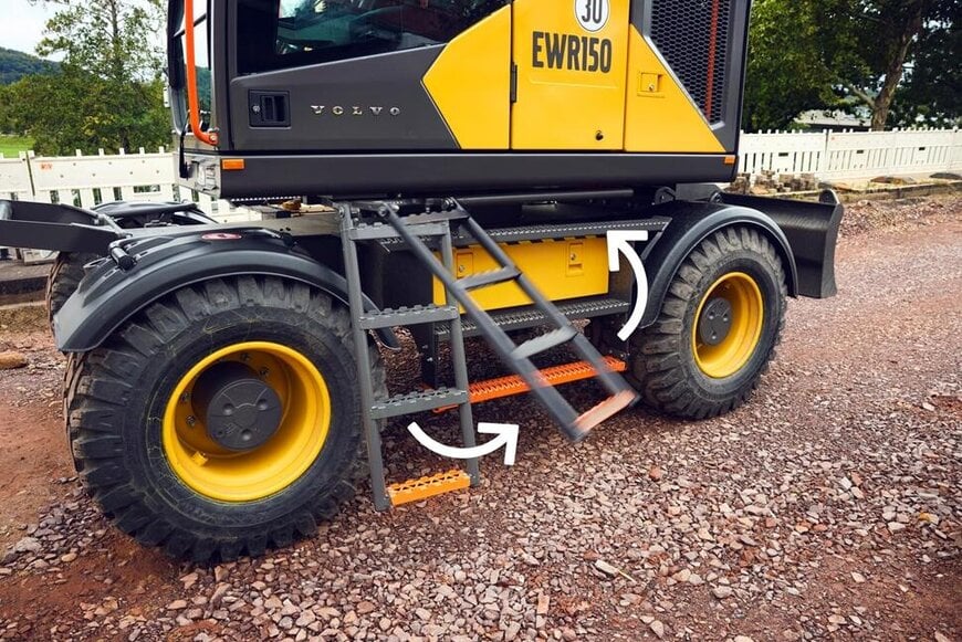 Volvo CE lancerer ny generation af kortsvingende EWR150- og EWR170-hjulgravere