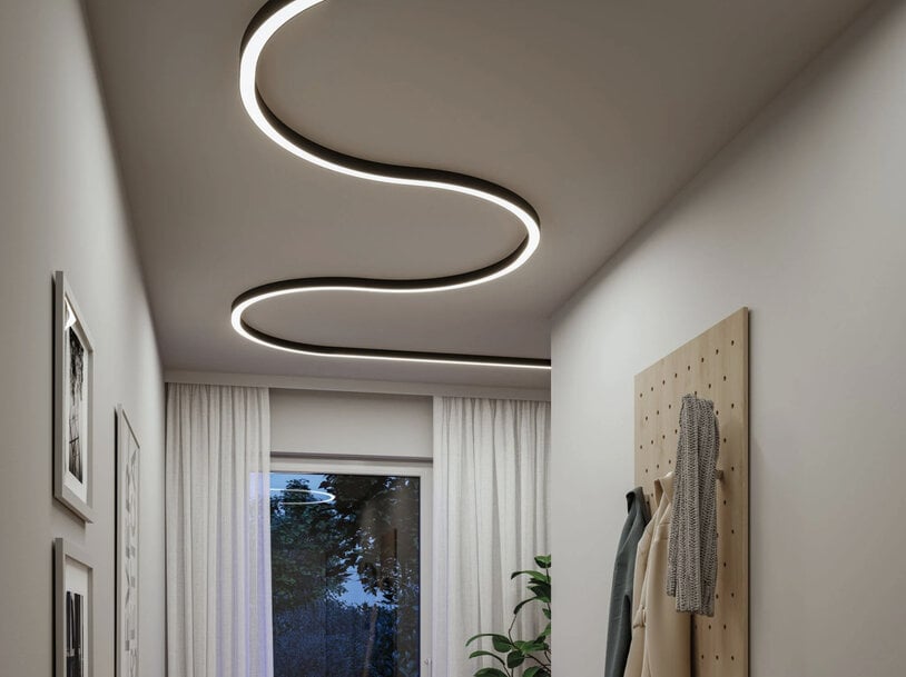 Individuelle Raumbeleuchtung mit dem Lichtkanalsystem Linion von Paulmann