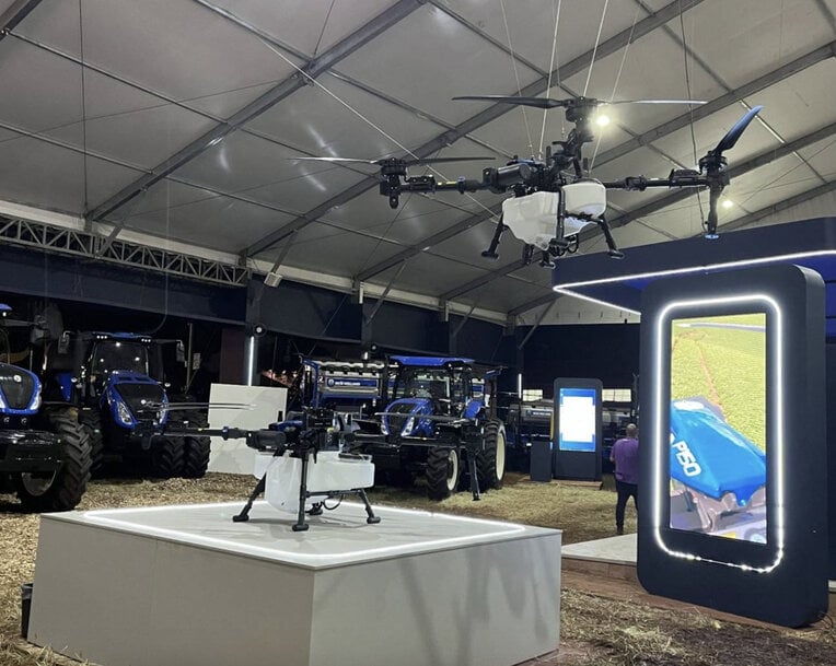 XAG Introduces P150 & P60 Agricultural Drones with CNH in Brazil
