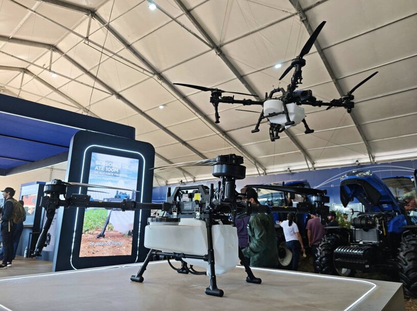XAG Introduces P150 & P60 Agricultural Drones with CNH in Brazil