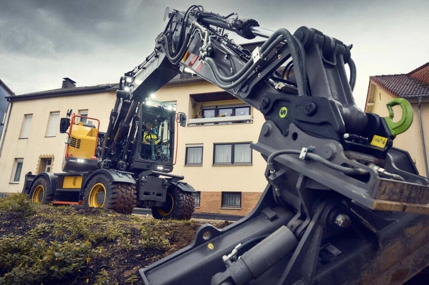 Volvo CE prezentuje koparki kołowe EWR150 i EWR170 nowej generacji