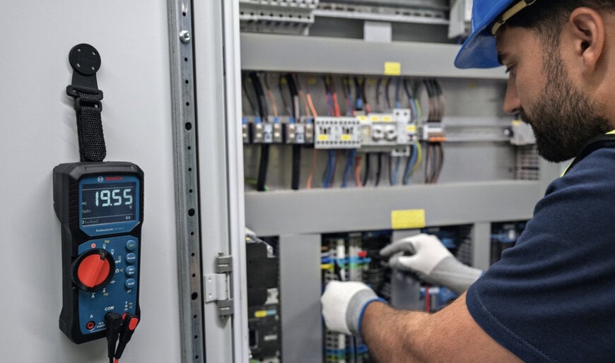 Bosch wprowadza profesjonalne narzędzia do testowania elektrycznego