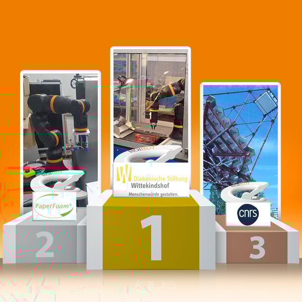 Un proyecto inclusivo con un robot 'low cost' gana el premio ROIBOT de igus