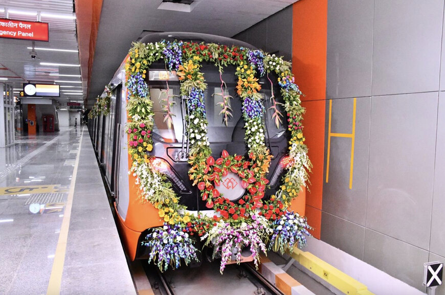 Alstom trains & signalling enhance Kanpur metro as Corridor service expands