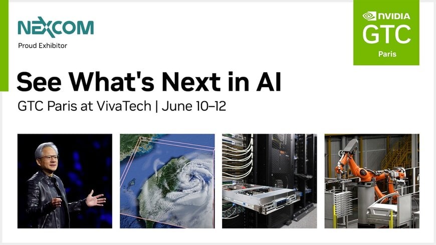 NEXCOM to Showcase a Full Range of AI Edge Computing Mobility Solutions at GTC Paris