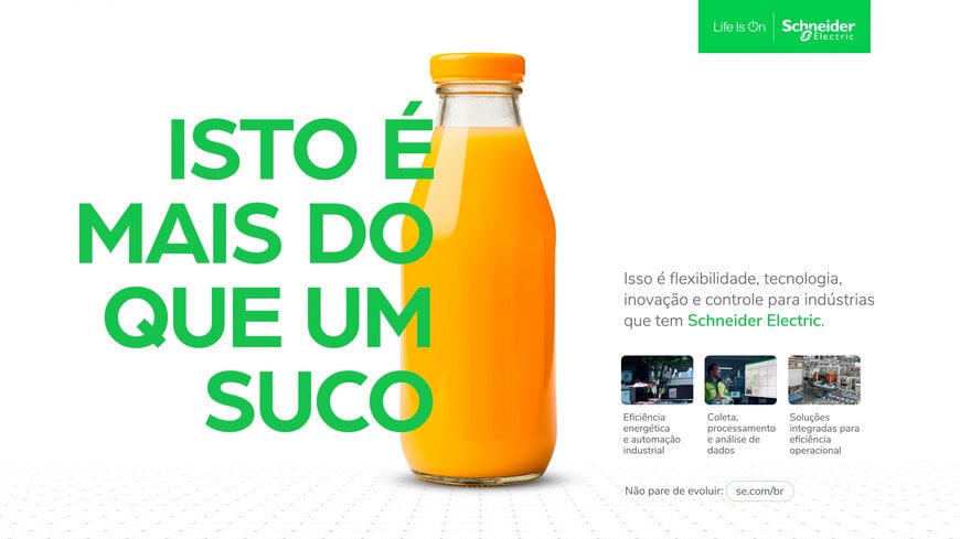 SCHNEIDER ELECTRIC LANÇA NOVA CAMPANHA PARA REFORÇAR SEU PAPEL COMO PARCEIRA ESTRATÉGICA DA INDÚSTRIA NA JORNADA DE AUTOMAÇÃO E DIGITALIZAÇÃO