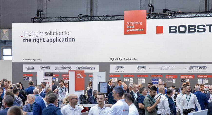 BOBST presents innovation leadership in packaging production at Labelexpo Europe