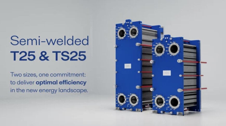 Alfa Laval präsentiert TS25 Wärmetauscher für effiziente Energieprozesse