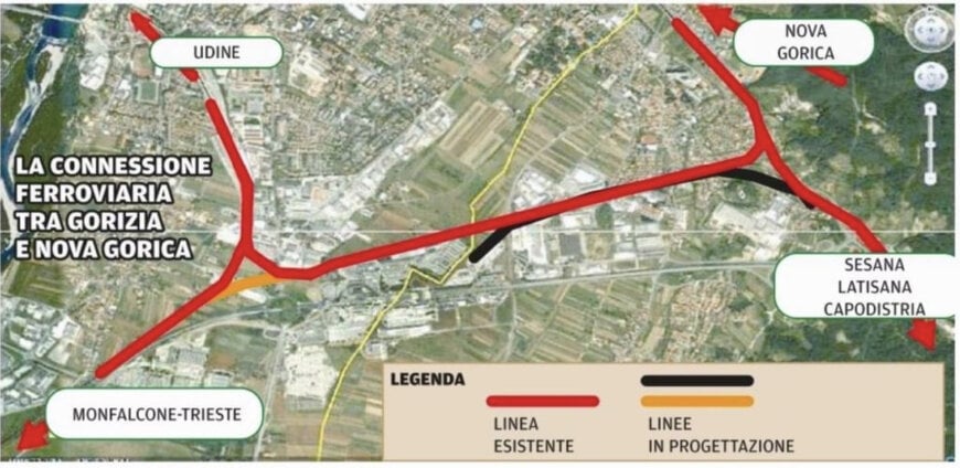 Rete Ferroviaria Italiana: Avviata la progettazione esecutiva della LUNETTA di Gorizia
