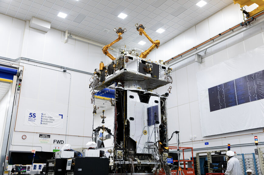 Northrop Grumman Successfully Integrates Spacecraft for Next-Generation Space Robotic Servicing System
