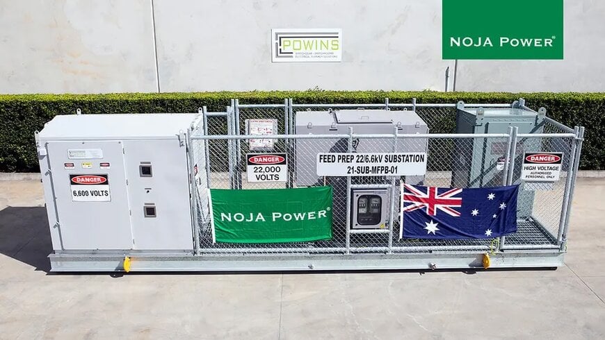 NOJA Power Partners with POWINS to Develop Innovative Portable Substation in Brisbane