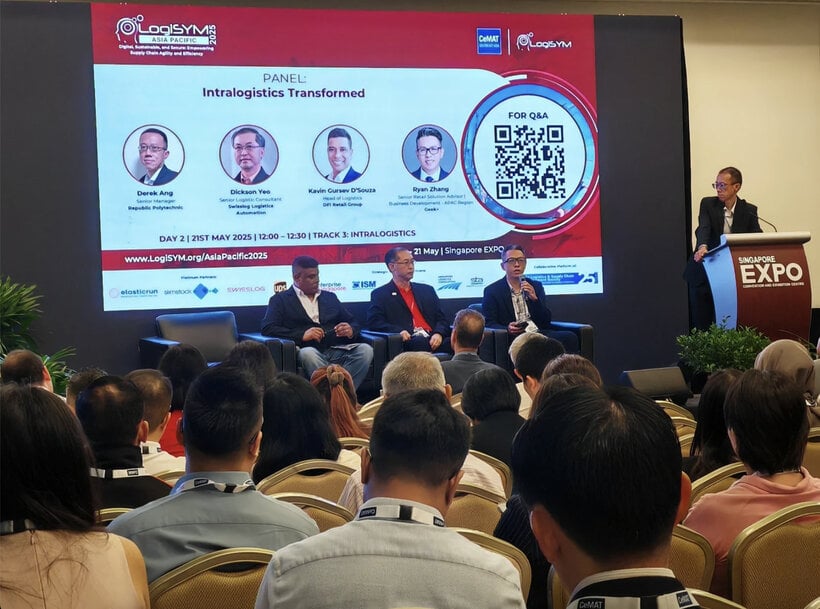 Geekplus Shares Vision for the Future of Retail Intralogistics at LogiSYM Panel, Singapore