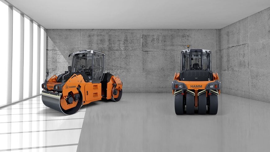 New articulated tandem rollers HD 90–HD 110 P-Tier for Brazil and Tier 3 markets