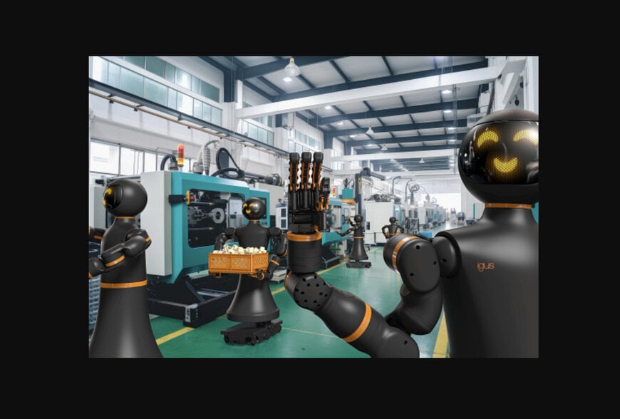 Za mniej niż 50 000 euro: firma igus prezentuje humanoidalnego robota Iggy Rob