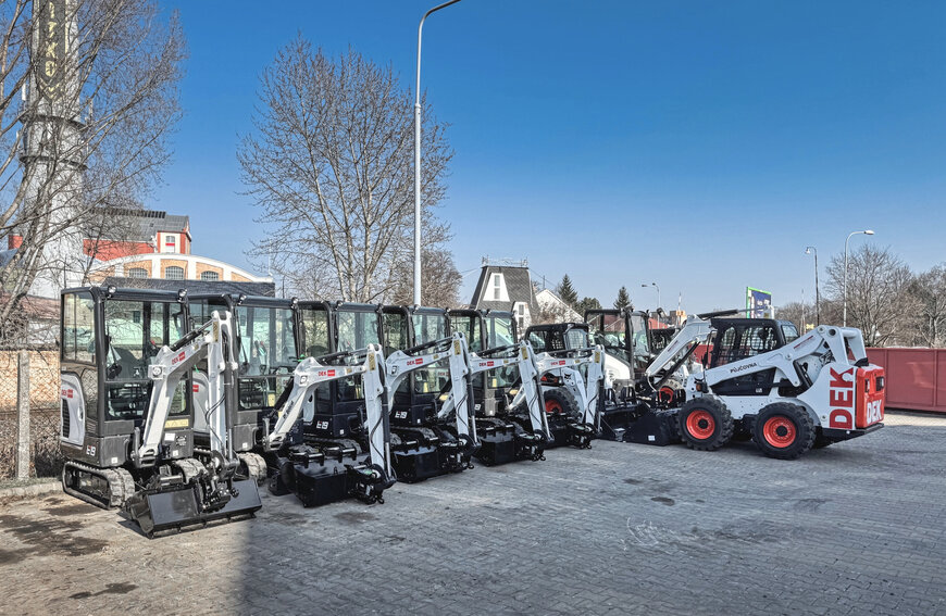 Bobcat Expands Czech Rental Fleet with Record Delivery of 88 Compact Machines
