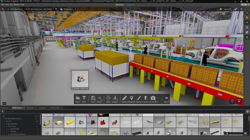 BMW Group espande la Virtual Factory