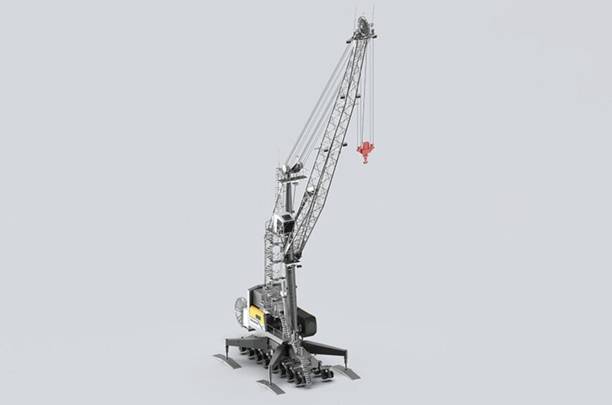 Electric Liebherr LHM 280 strengthens Saga Fjordbase’s sustainable port operations