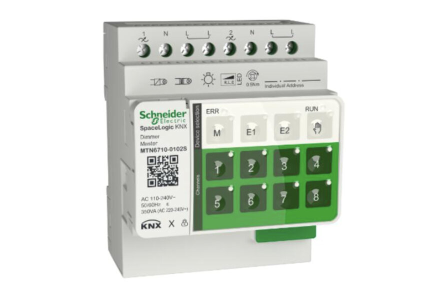 Schneider Electric presenta la nuova gamma SpaceLogic KNX Secure: automazione intelligente e sicura per gli edifici moderni