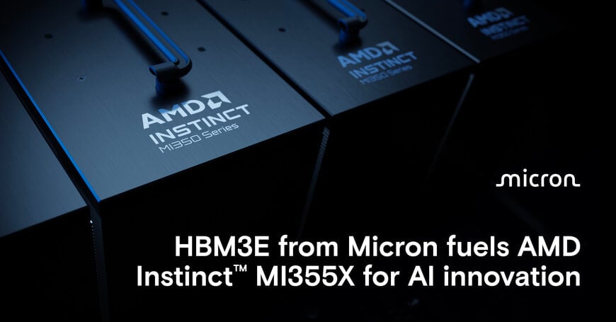 Micron HBM Designed into Leading AMD AI Platform