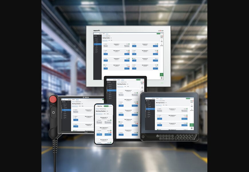 Bosch zeigt HMInow: Schnellere HMI-Erstellung zur Automatica 2025