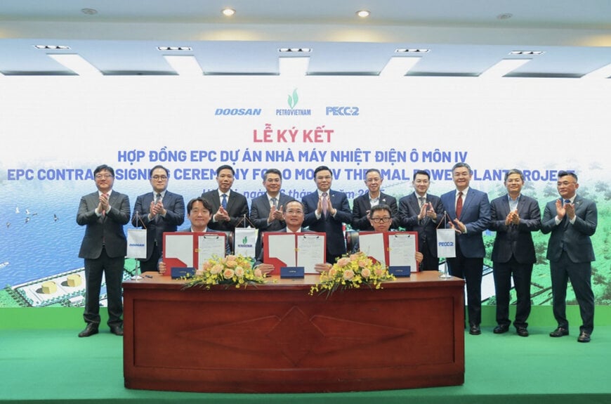 Doosan Enerbility Wins Gas-fired Combined Cycle Power Plant Contract in Vietnam