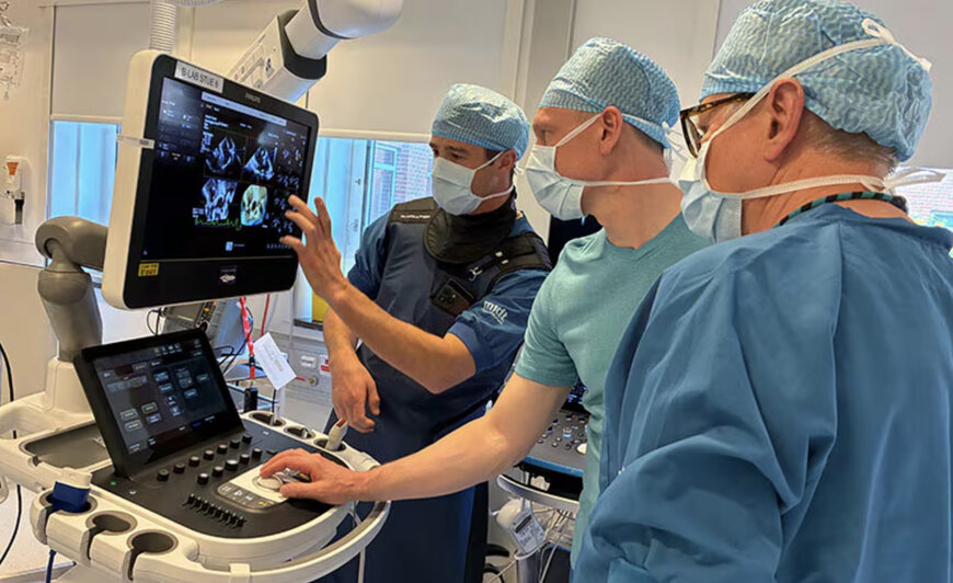 Philips VeriSight Pro 3D ICE catheter supports first European cases