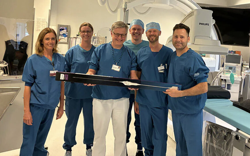 Philips VeriSight Pro 3D ICE catheter supports first European cases