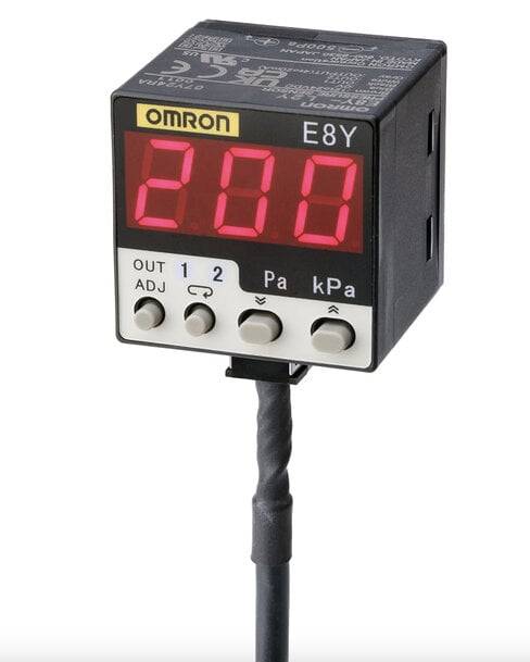 New OMRON E8Y-L pressure sensors are easy, compact, and flexible