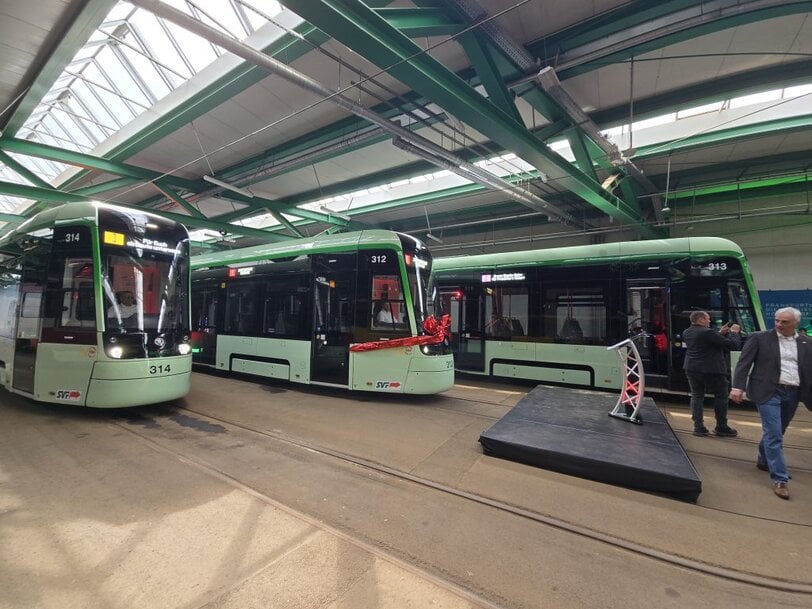 New Škoda Trams Enter Passenger Service in Frankfurt