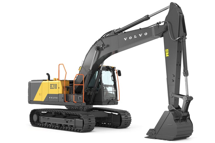 Volvo CE EC210 Excavators Power Remote Plantation Project in Indonesia