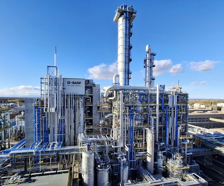 BASF starts up new world-scale plant for hexamethylenediamine