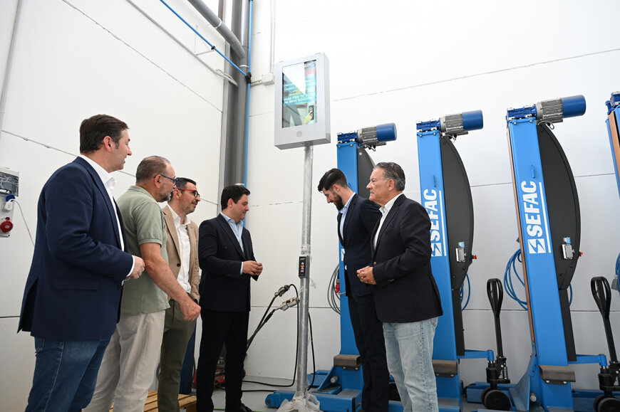 Inauguradas las nuevas instalaciones de la empresa Transportes Urbanos de Linares para la mejora del servicio de autobús