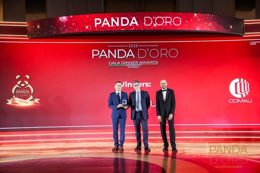 Comau Wins 2025 Panda D’Oro Sustainability Award 