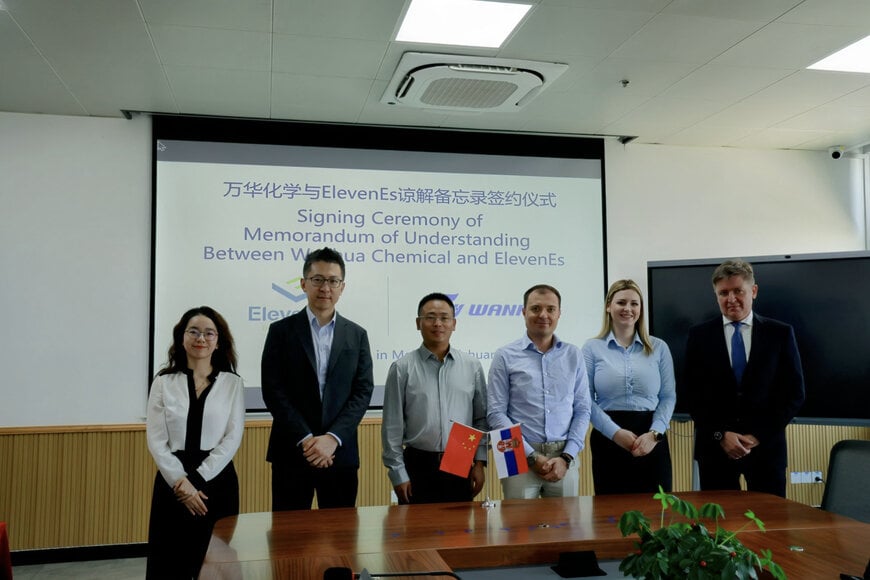 Wanhua Chemical and ElevenEs sign strategic agreement for battery materials