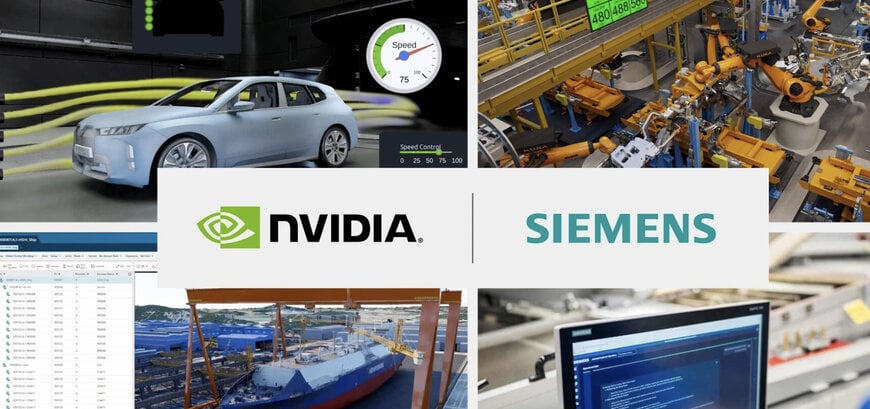 Společnosti Siemens a NVIDIA rozšířily partnerství pro rychlejší nasazení AI ve výrobním průmyslu