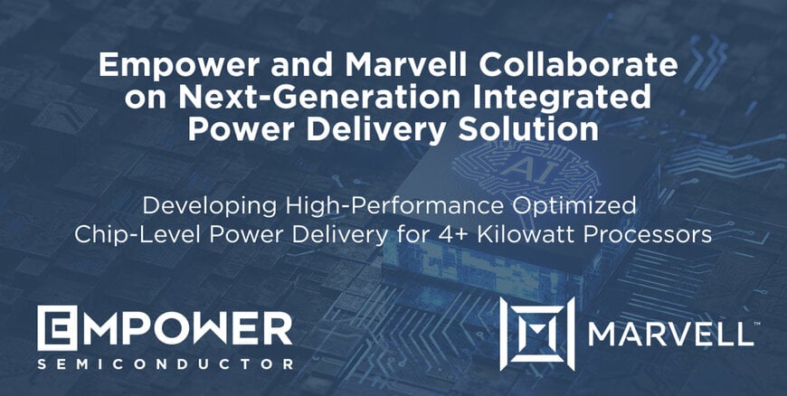 Empower and Marvell Team to Revolutionize AI Chip Power Delivery with Integrated Voltage Regulation