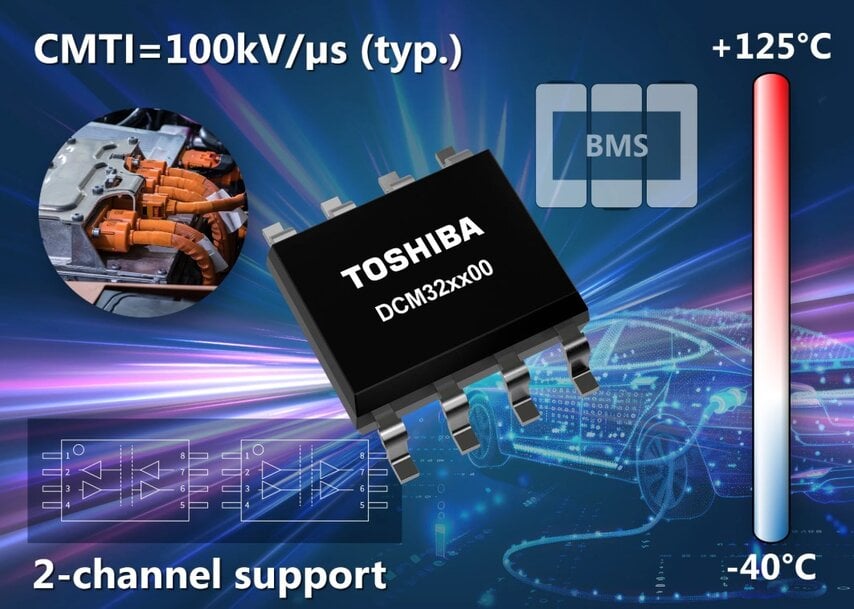 Toshiba Releases New Automotive Digital Isolators