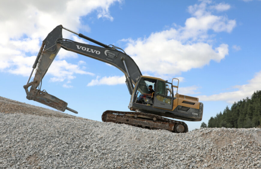 Volvo keeps Erca Project at the cutting edge of marble quarrying