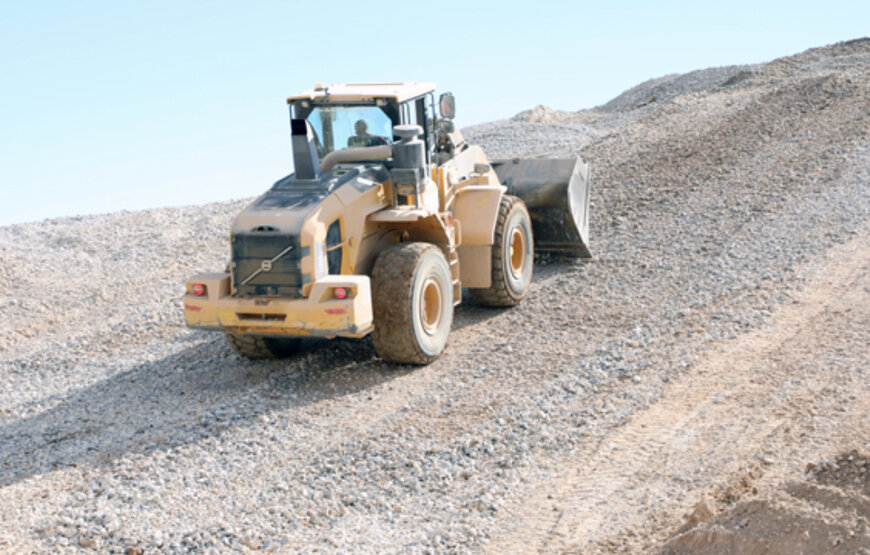 Volvo keeps Erca Project at the cutting edge of marble quarrying
