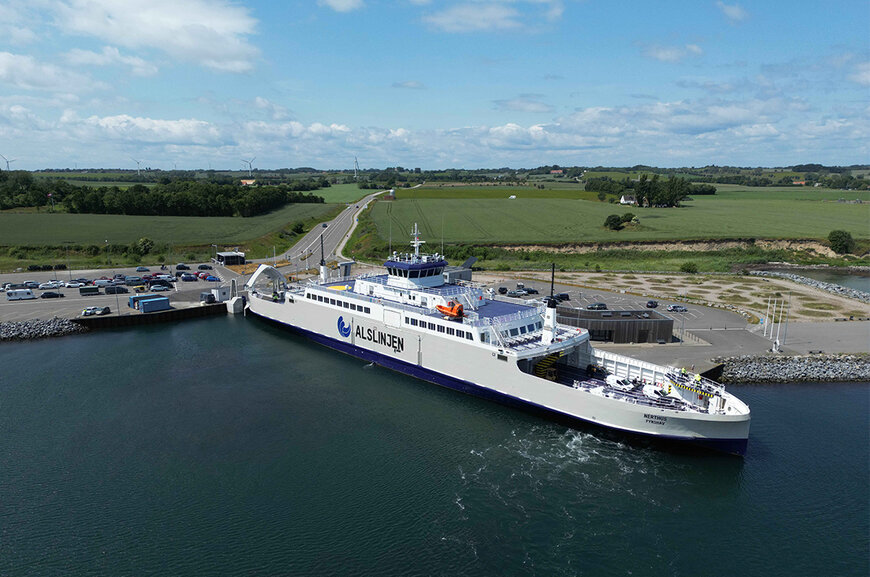 Danfoss iC7 Series Powers New Electric Ferry 'Nerthus'