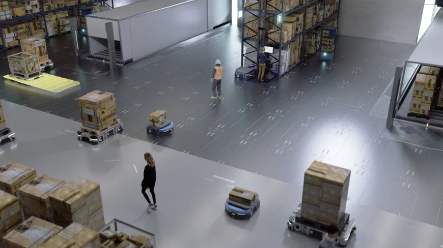 Siemens steigert Autonomie von AGVs und AMRs mit KI-Copilot und Safe Velocity