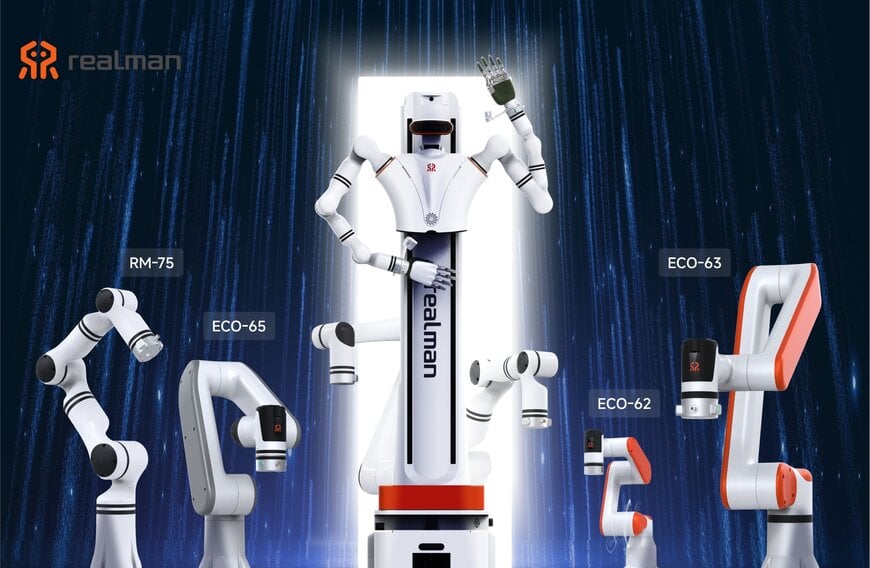 RealMan Robotics auf der automatica 2025: KI-gesteuerte und ultraleichte Robotik