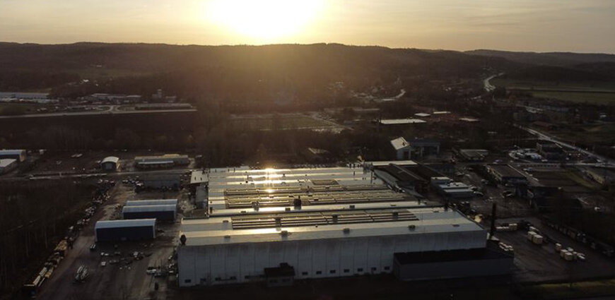 Getinge's production facility in Halland is now powered by 99.9 percent renewable energy