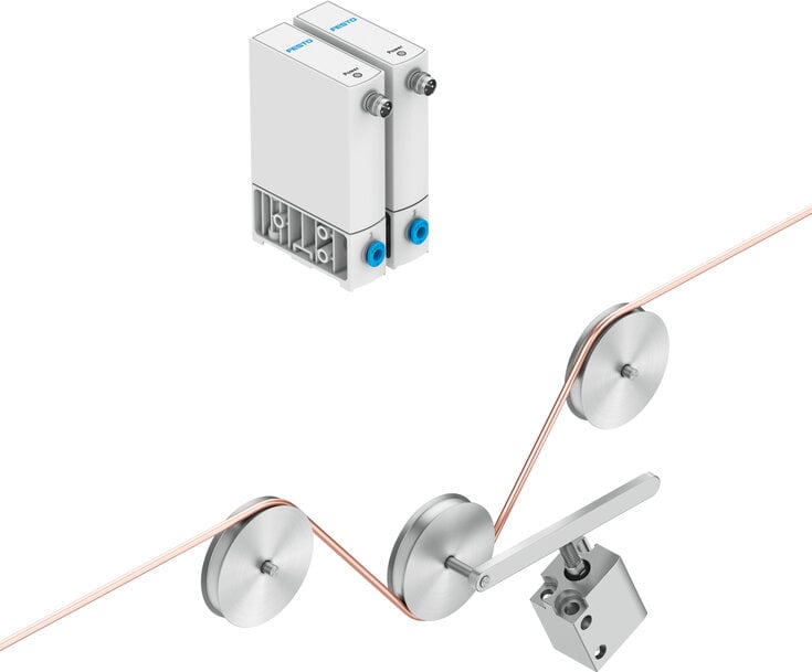 Controlled Pneumatics ist dafür die präzise und energieeffiziente Lösung