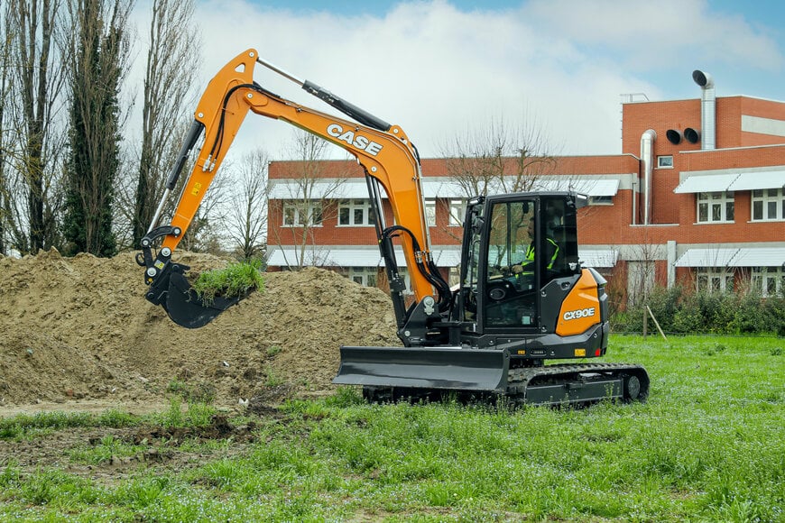 CASE Construction Equipment stellt den Midi-Bagger der Evolution E-Serie vor, von 8-10 Tonnen, mit einem Modell für jede Anwendung